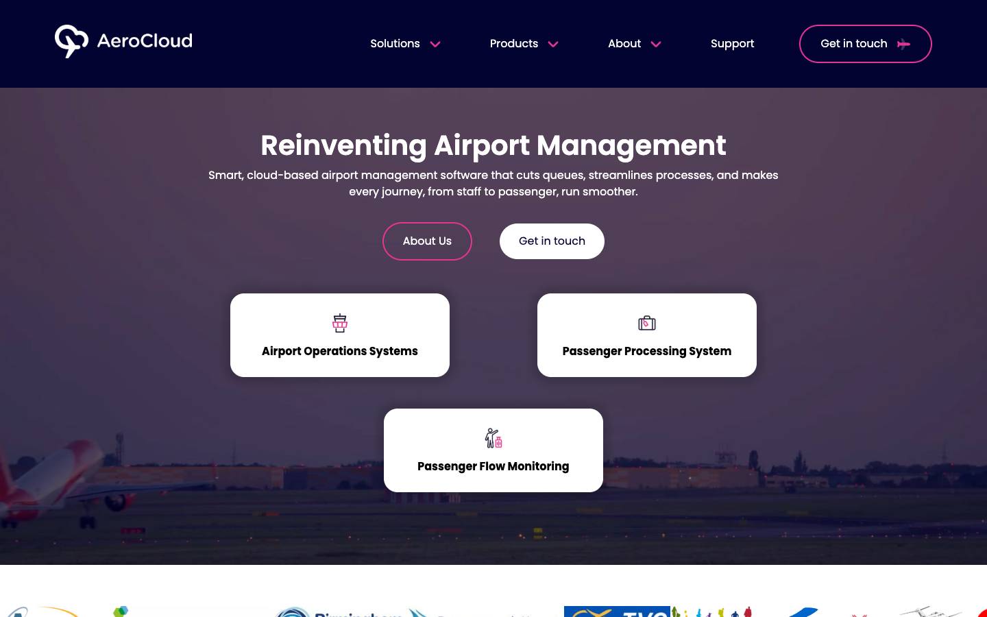 Aerocloud Systems's homepage, as read on Oct 2, 2026