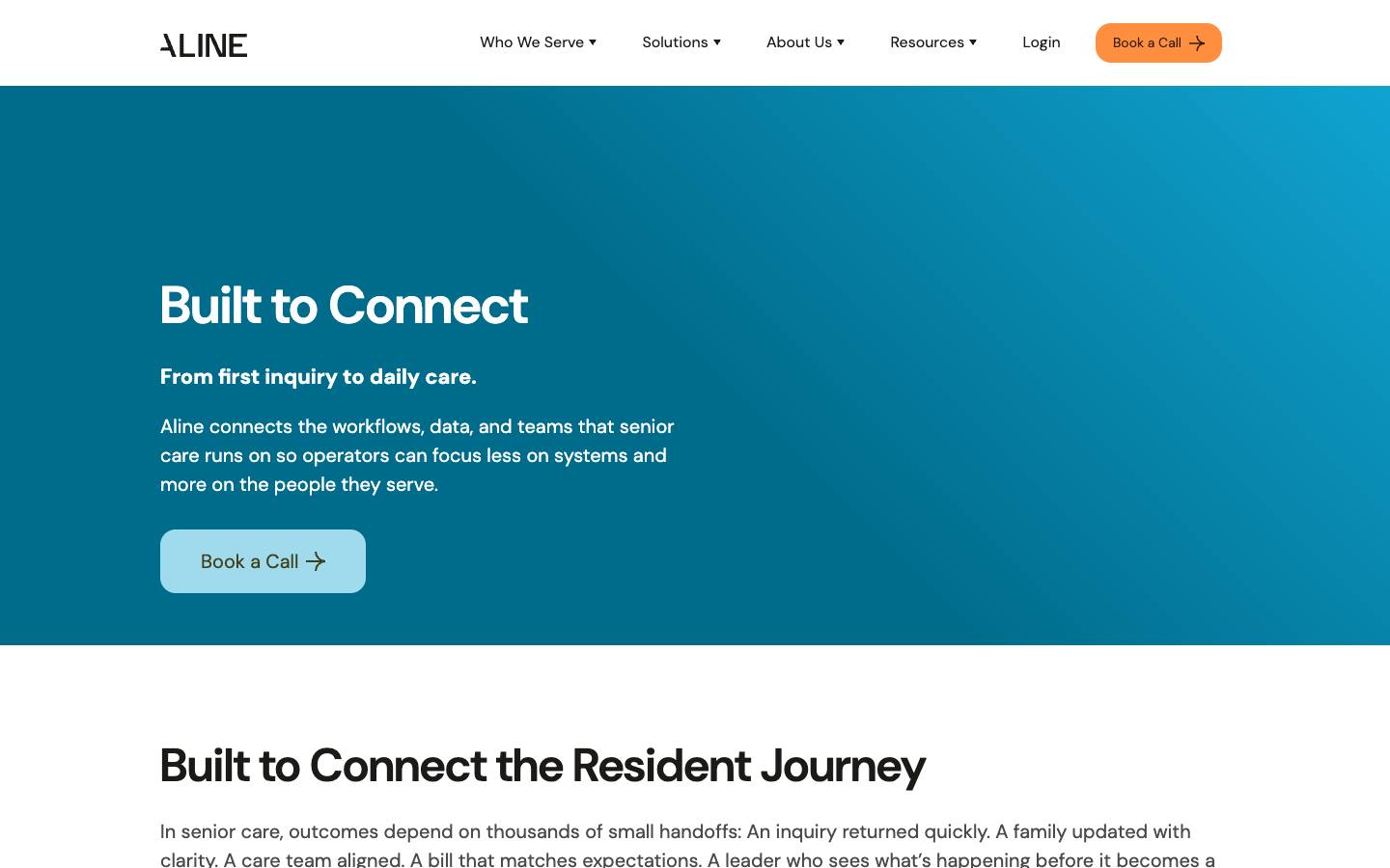 Aline's homepage, as read on Oct 6, 2026