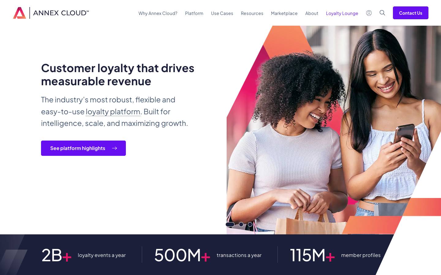 Annex Cloud's homepage, as read on Oct 2, 2026