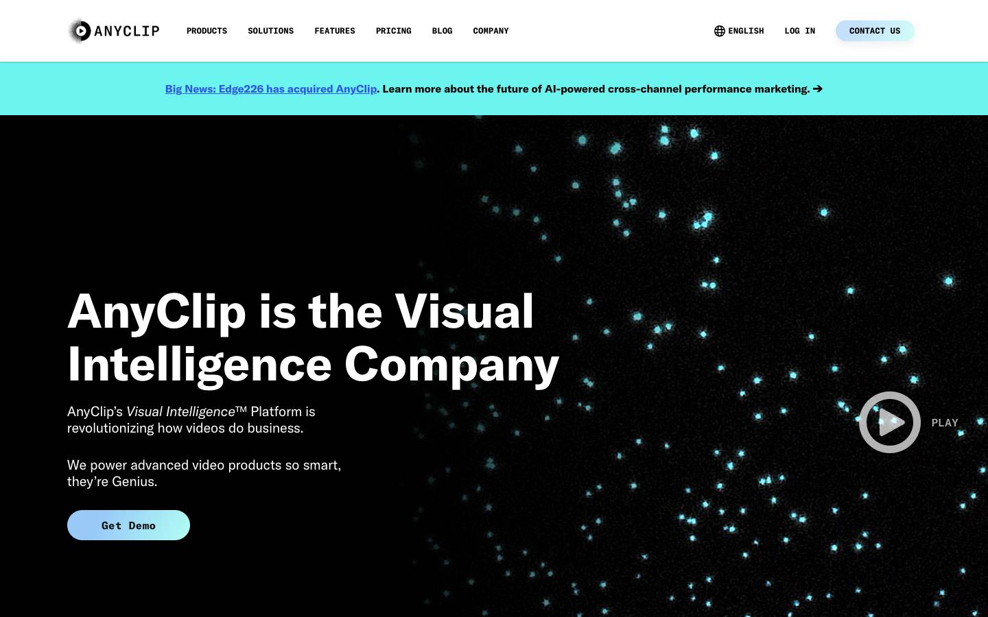 AnyClip's homepage, as read on Oct 2, 2026