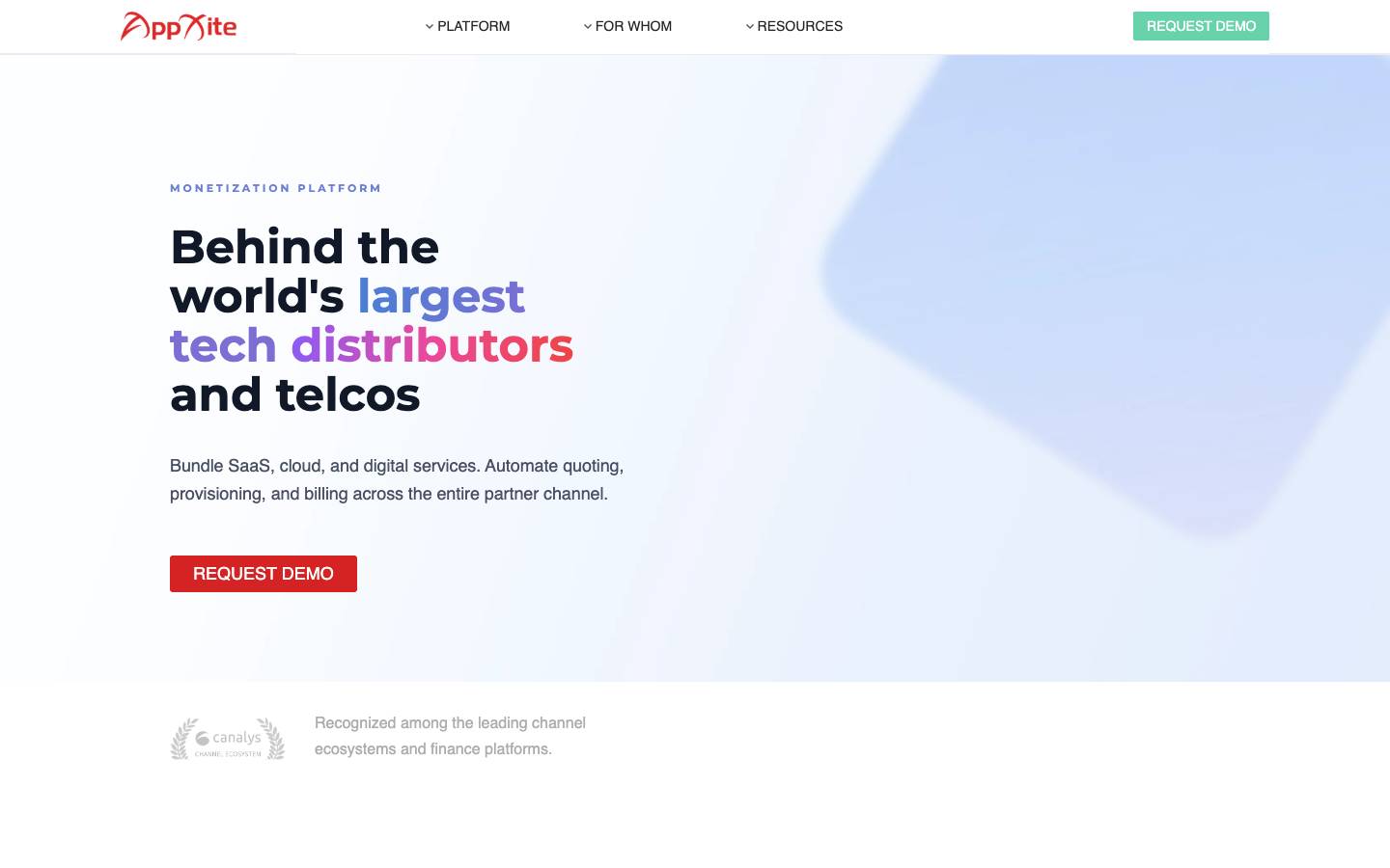 AppXite's homepage, as read on Oct 6, 2026
