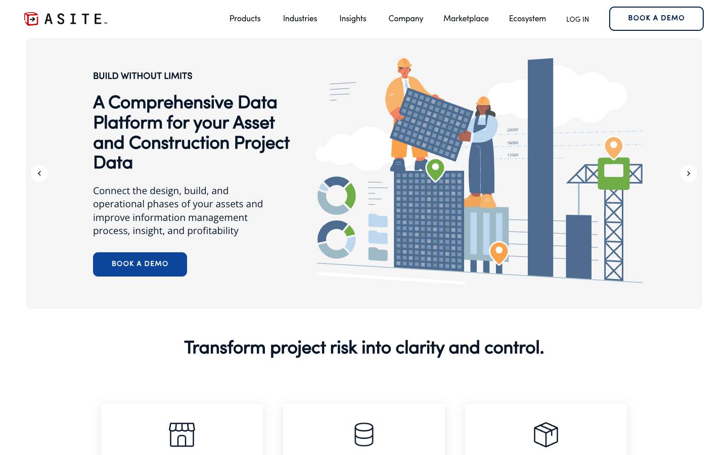 Asite's homepage, as read on Oct 2, 2026