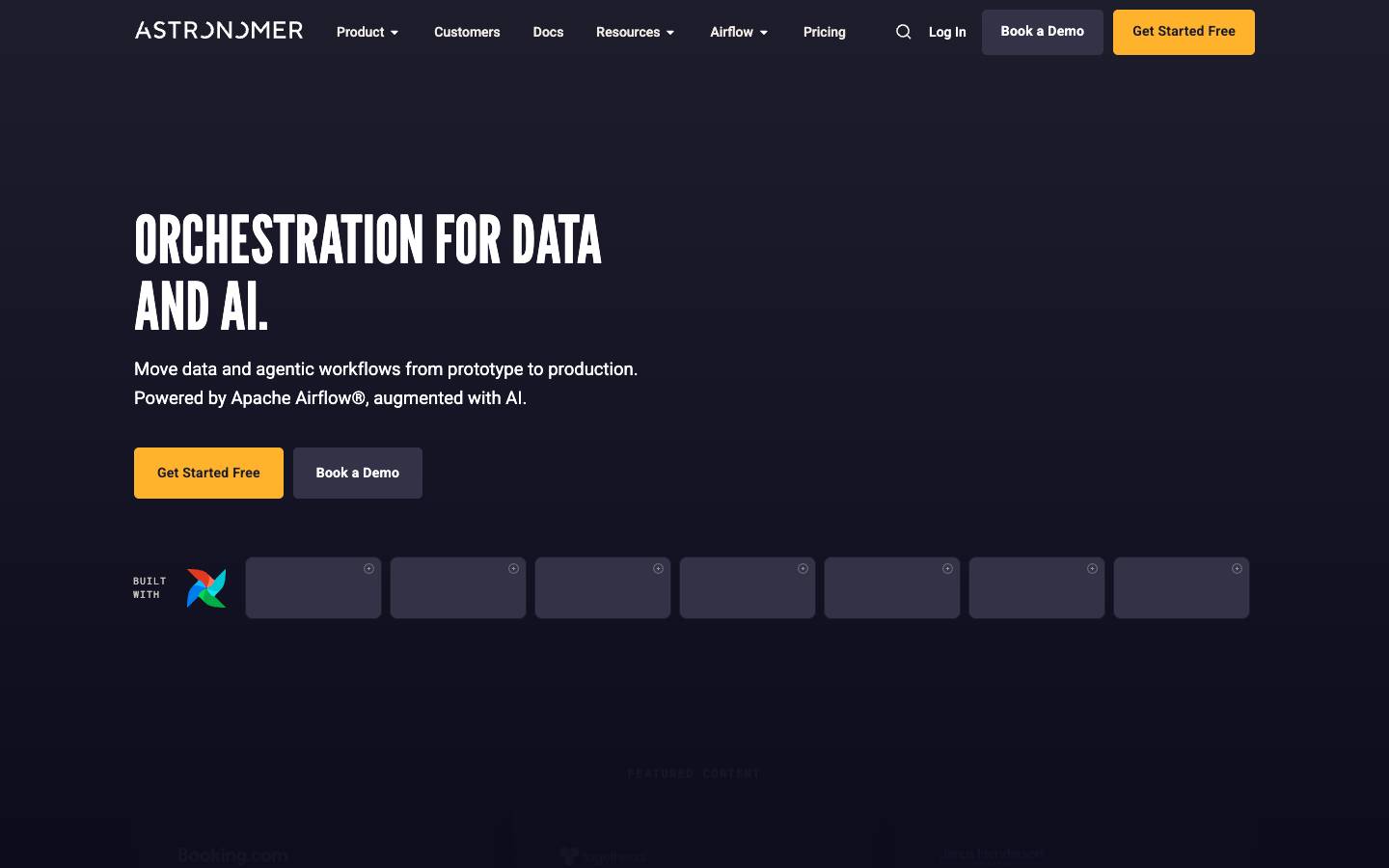 Astronomer's homepage, as read on Oct 2, 2026