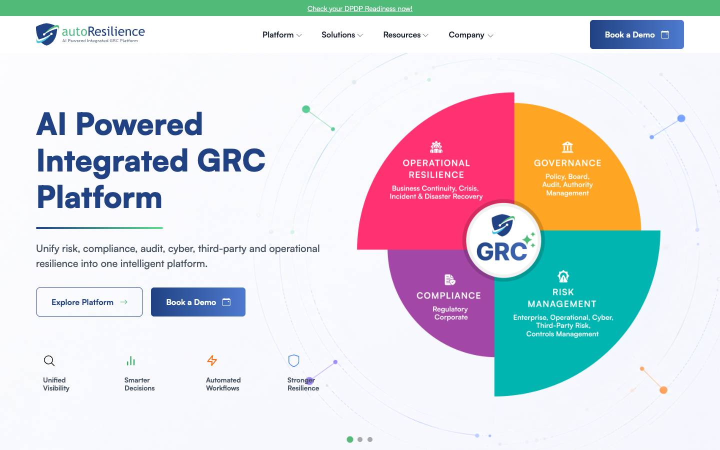 autoResilience's homepage, as read on Oct 2, 2026