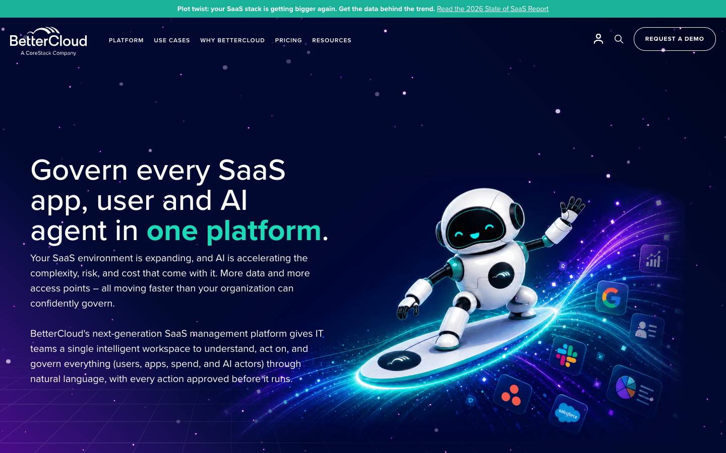 BetterCloud's homepage, as read on Oct 2, 2026