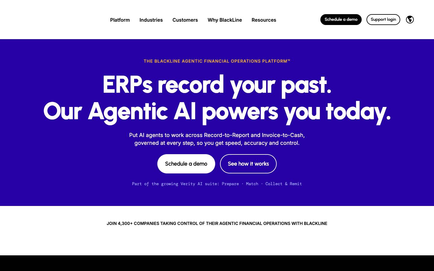 BlackLine's homepage, as read on Oct 2, 2026