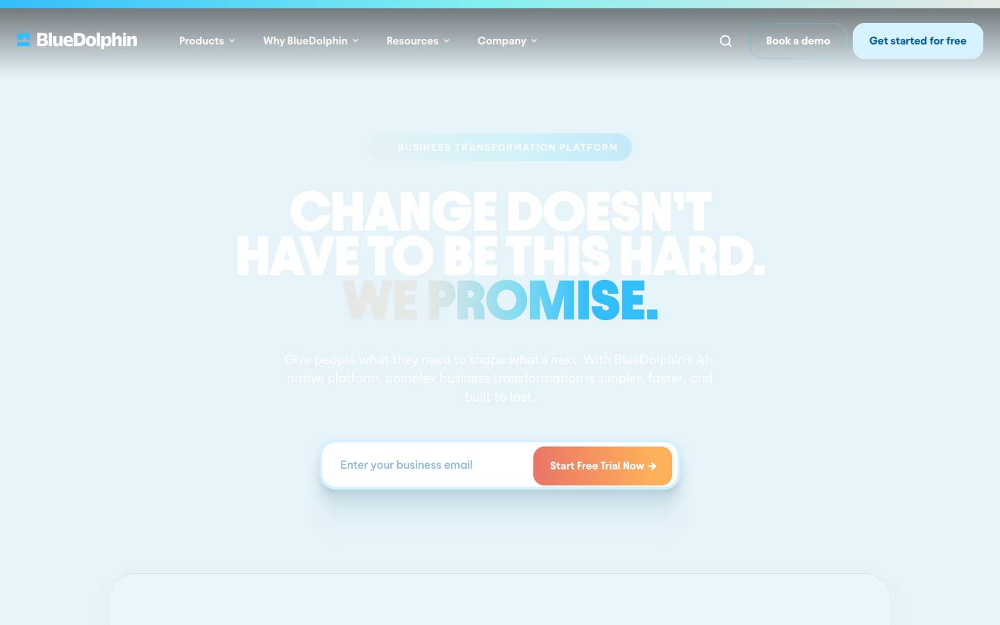 BlueDolphin's homepage, as read on Oct 2, 2026