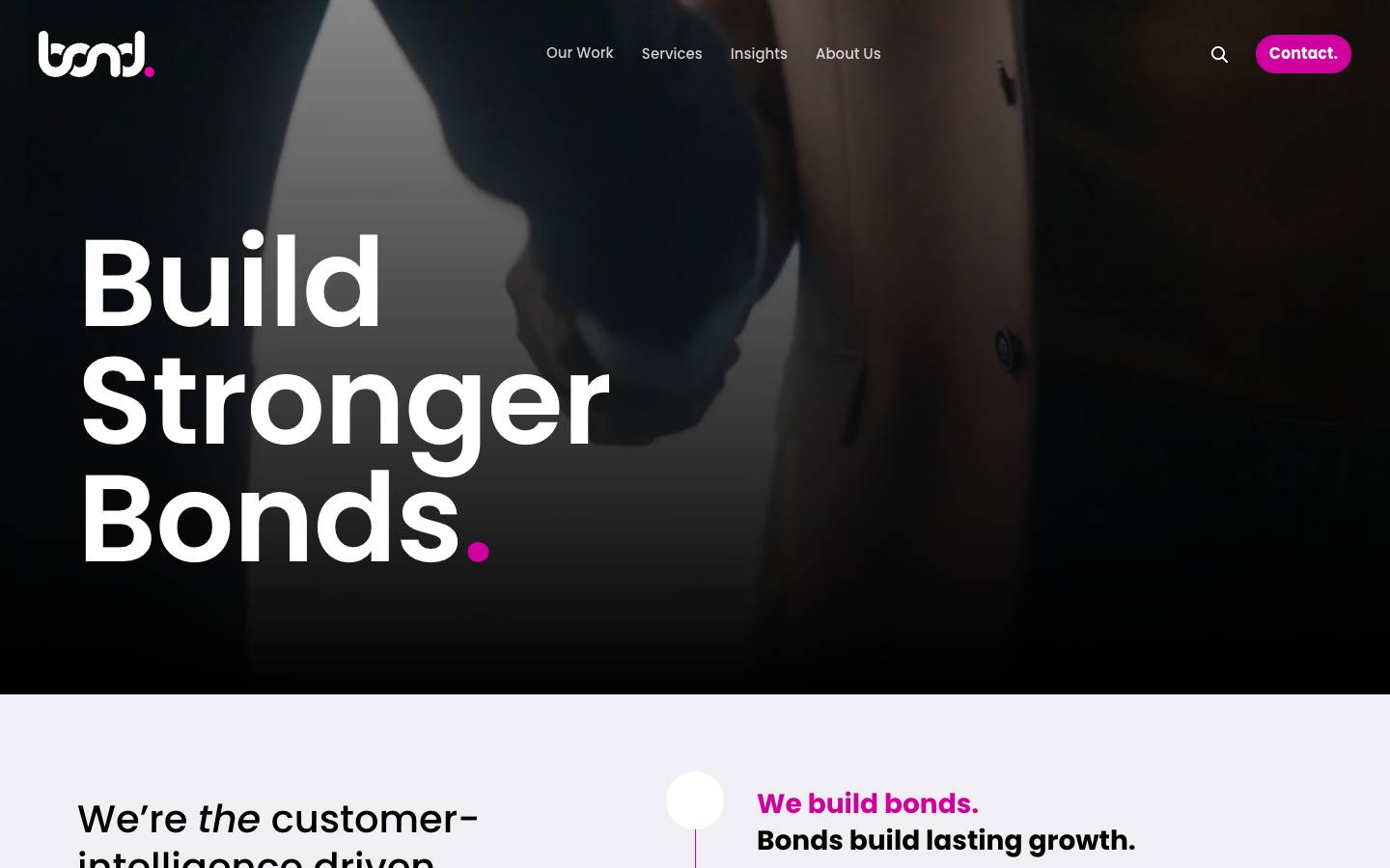 Bond Brand Loyalty's homepage, as read on Oct 4, 2026