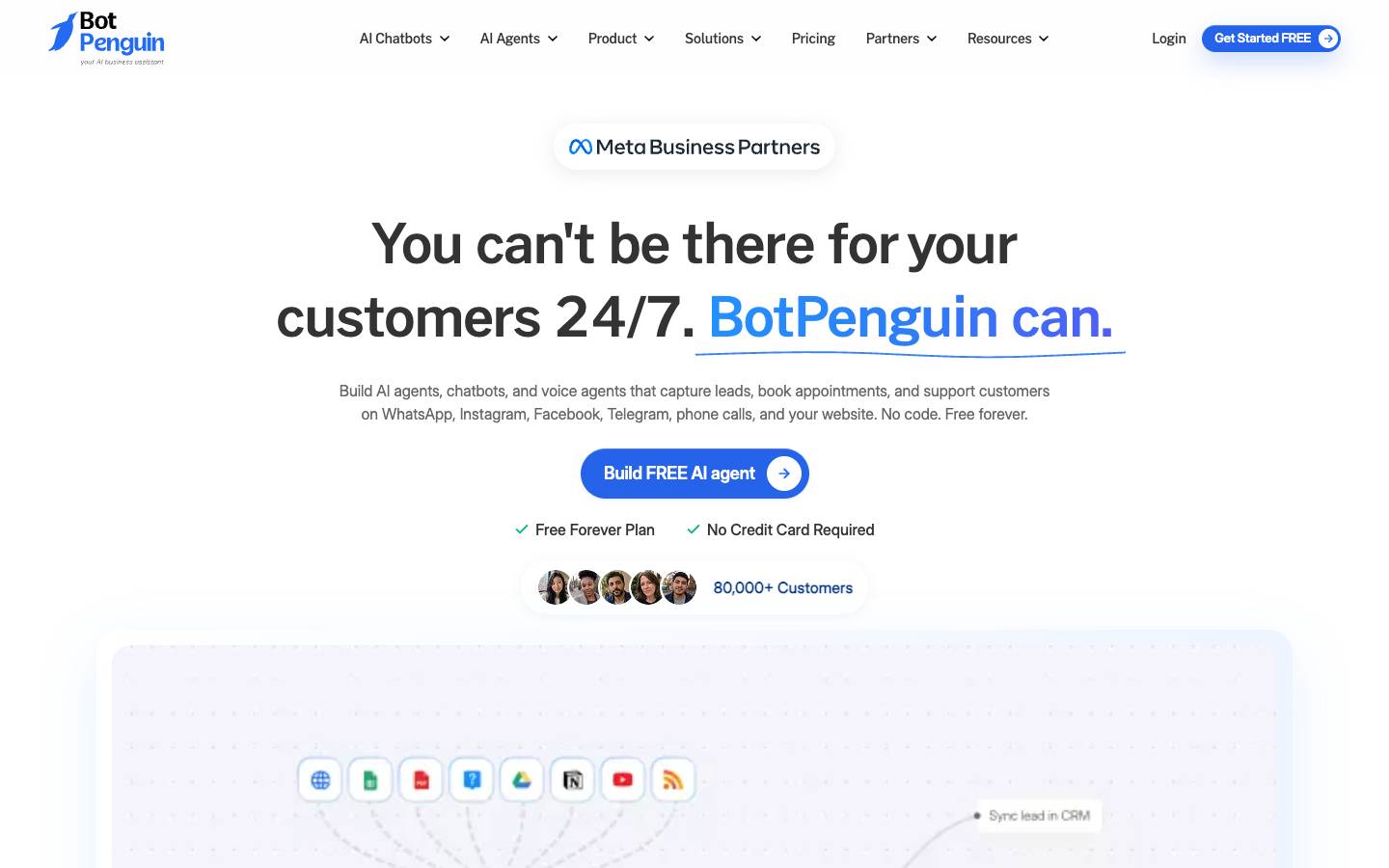 BotPenguin's homepage, as read on Oct 2, 2026