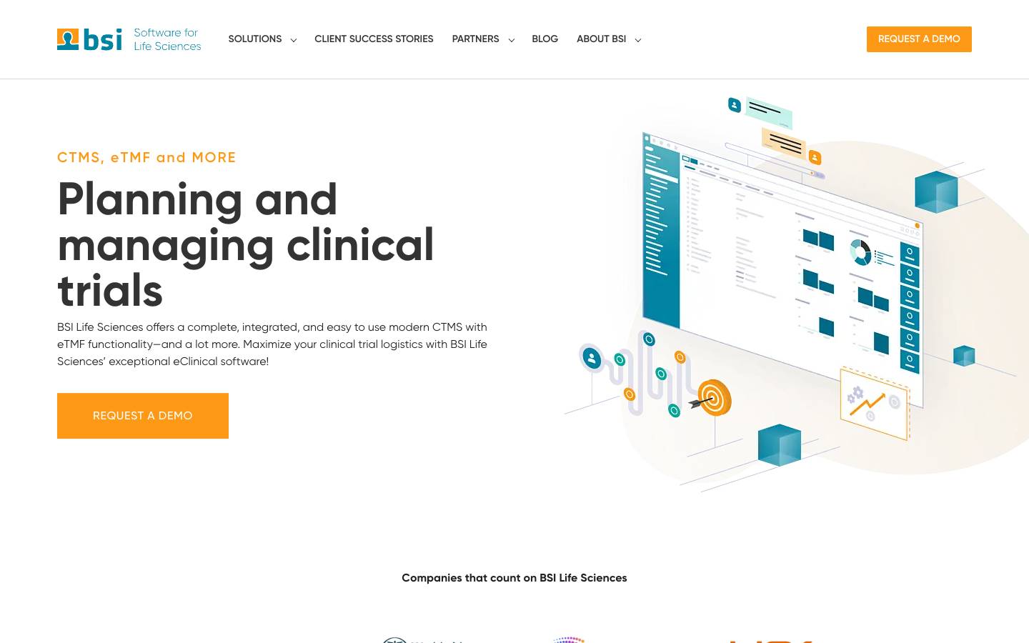 BSI Life Sciences's homepage, as read on Oct 2, 2026