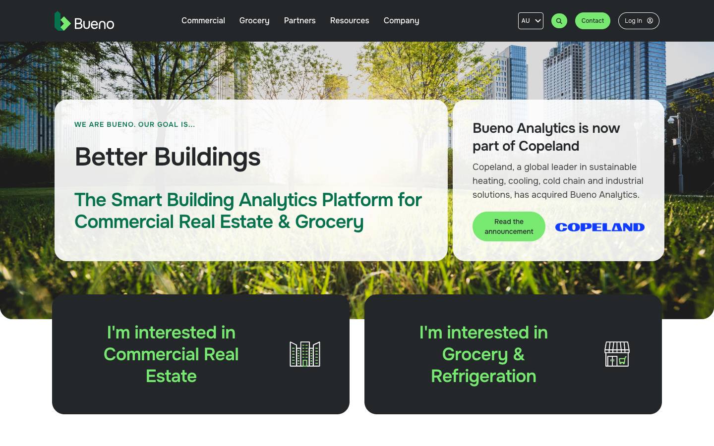 BUENO Systems's homepage, as read on Oct 4, 2026
