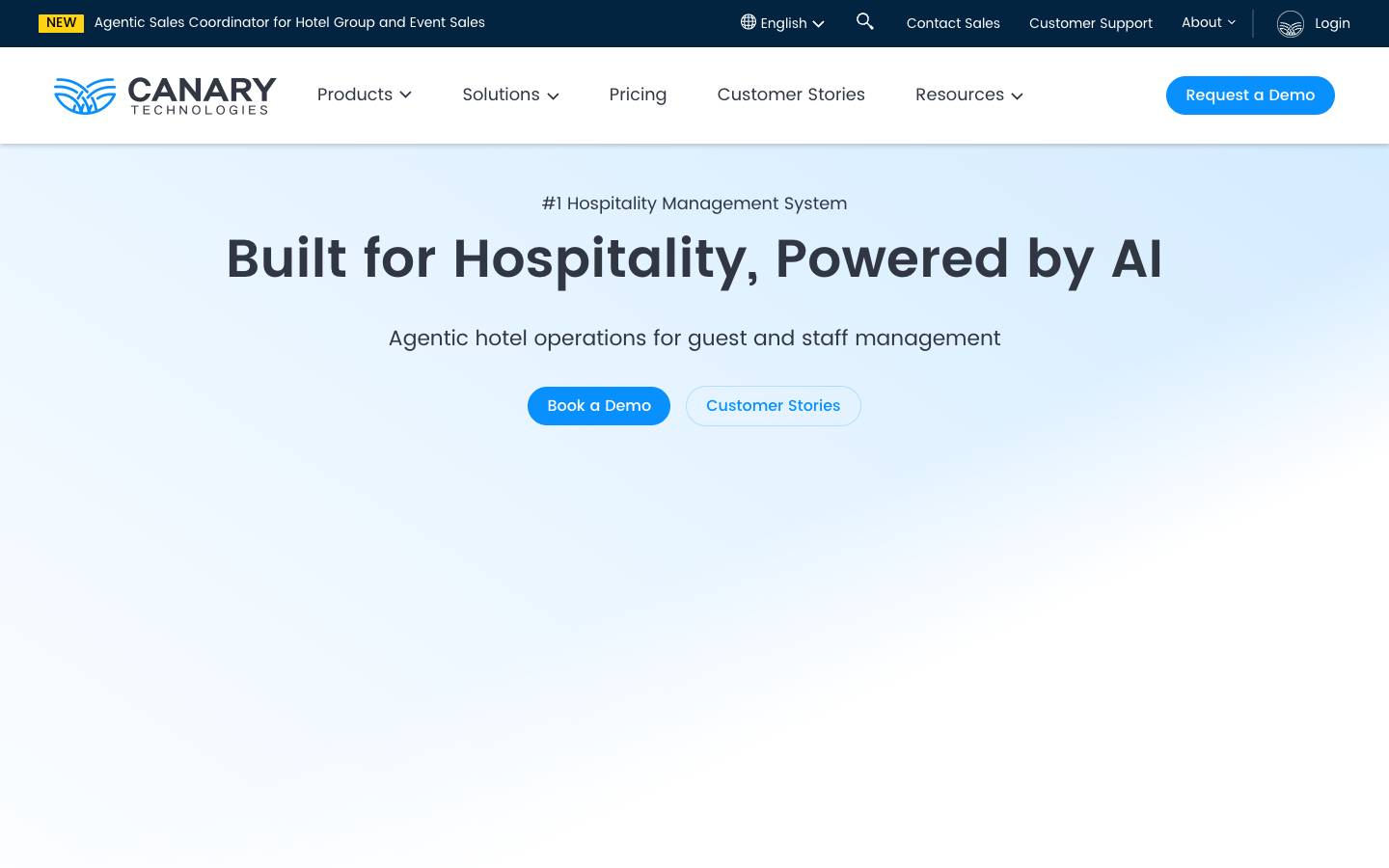 Canary Technologies's homepage, as read on Oct 2, 2026