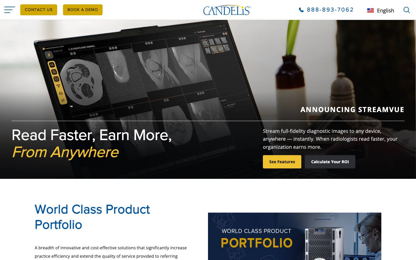 Candelis's homepage, as read on Oct 2, 2026