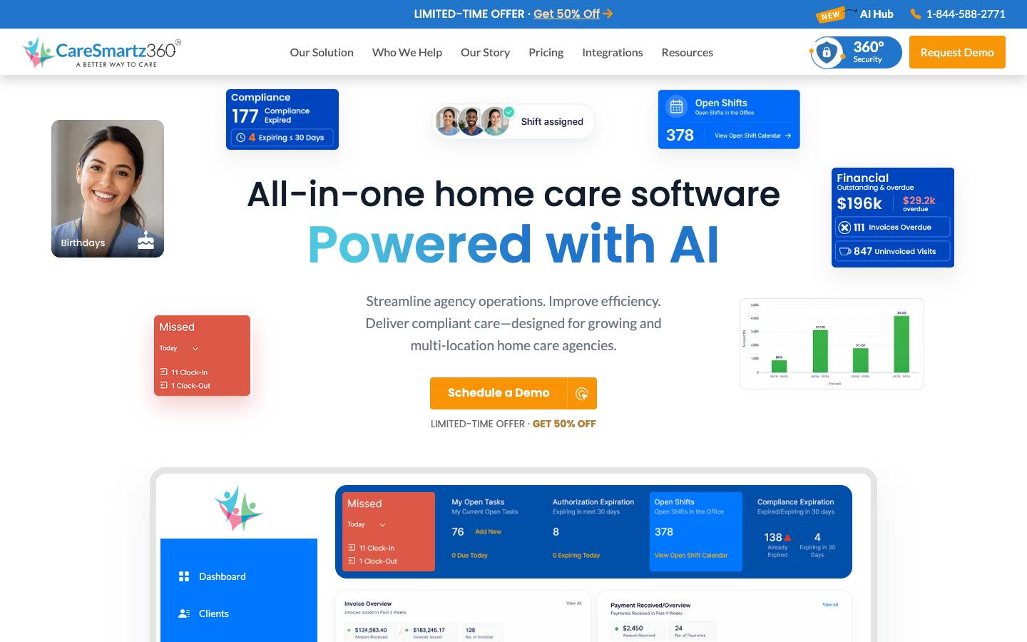 CareSmartz360 |'s homepage, as read on Oct 2, 2026