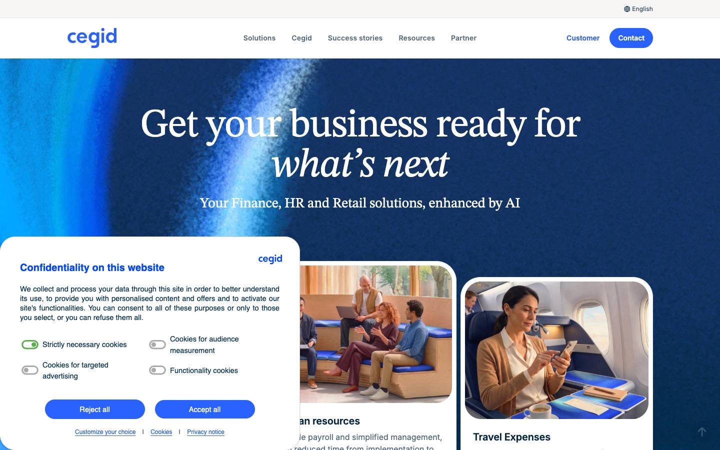 Cegid's homepage, as read on Oct 2, 2026