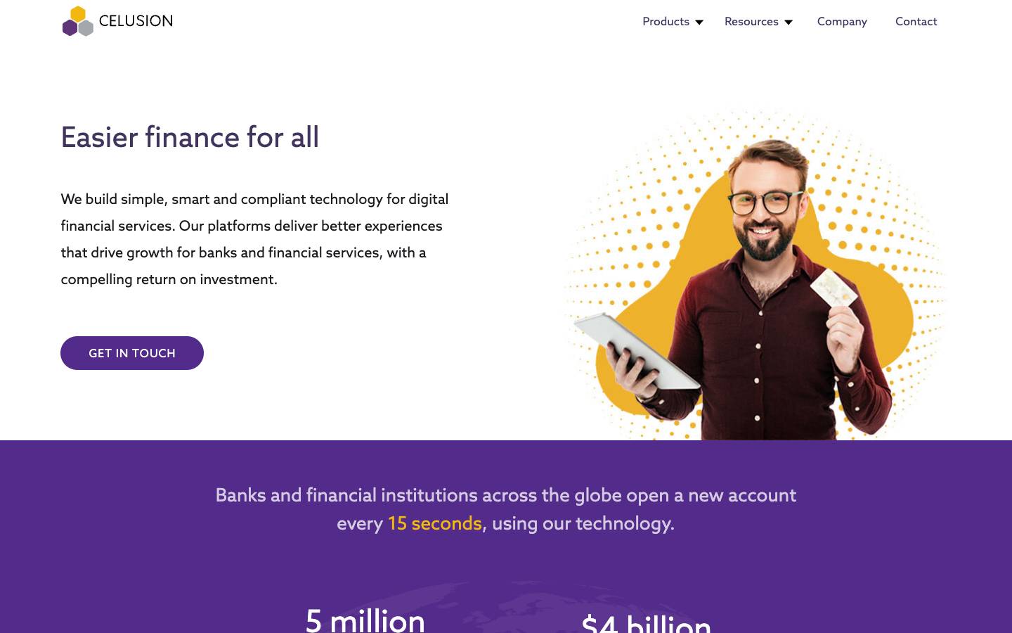 Celusion's homepage, as read on Oct 2, 2026