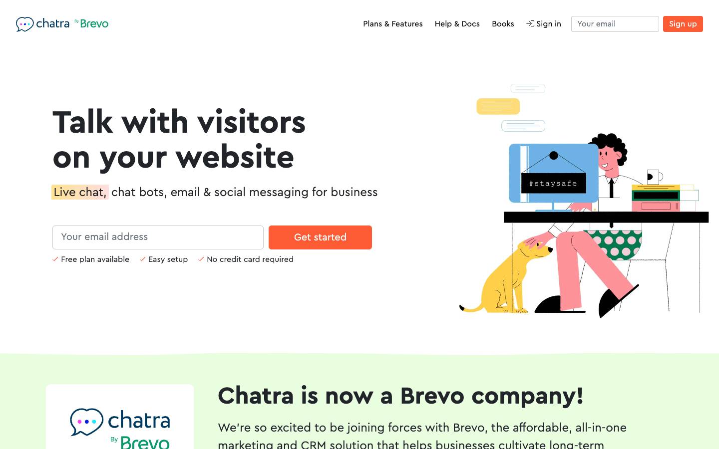 Chatra's homepage, as read on Oct 2, 2026