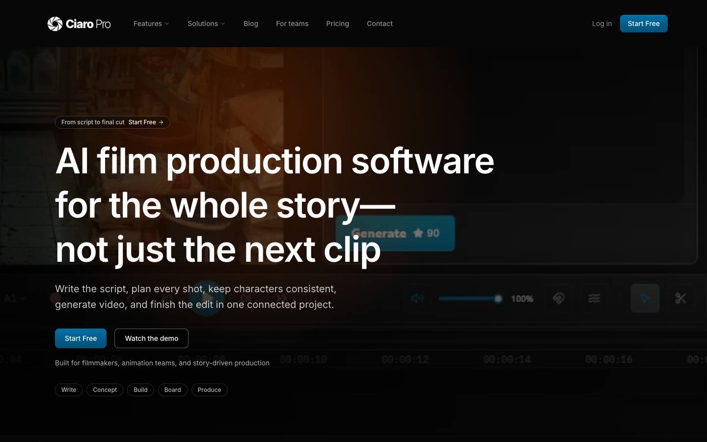 story-boards.ai's homepage, as read on Oct 4, 2026
