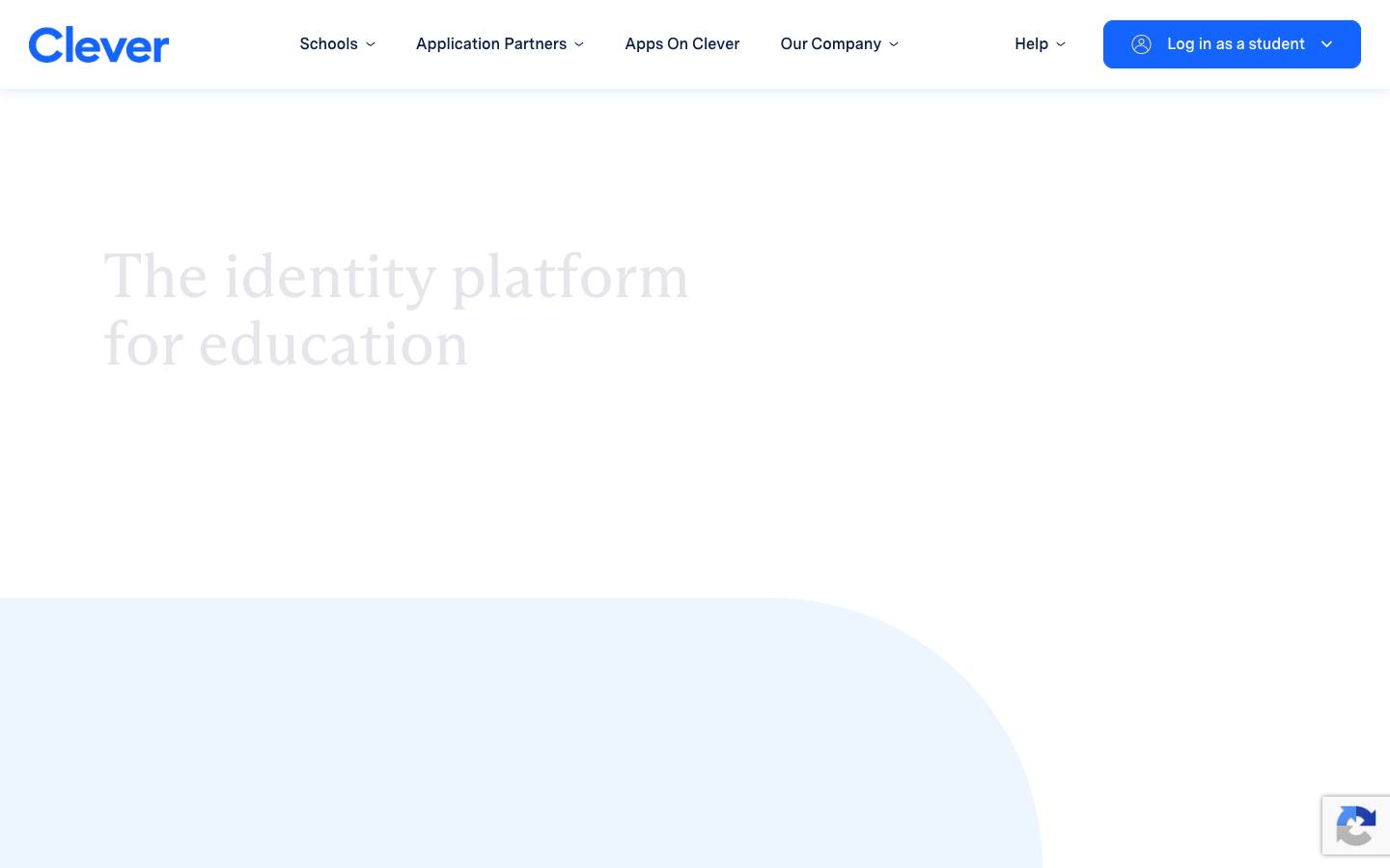 Clever's homepage, as read on Oct 6, 2026