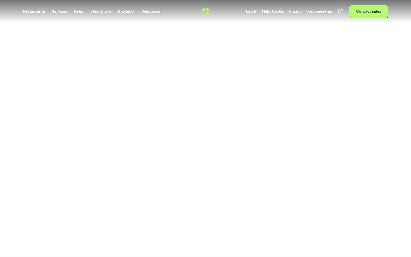 Clover's homepage, as read on Oct 2, 2026