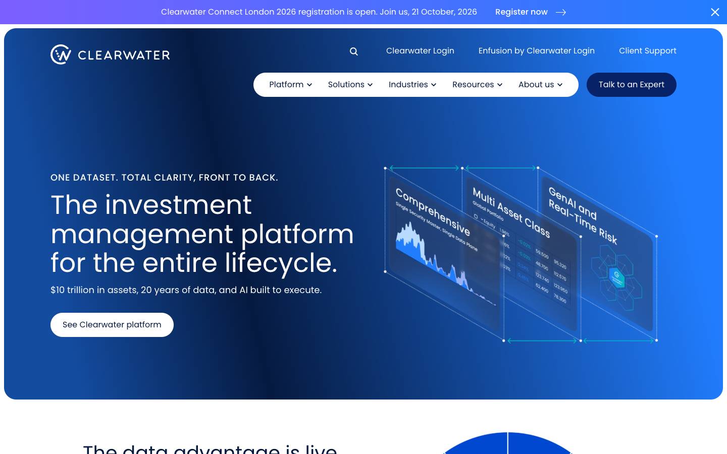 CWAN's homepage, as read on Oct 2, 2026