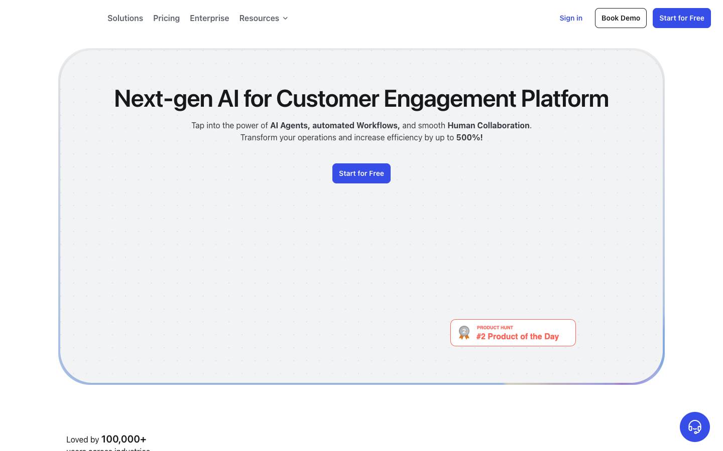 Cxgenie's homepage, as read on Oct 2, 2026