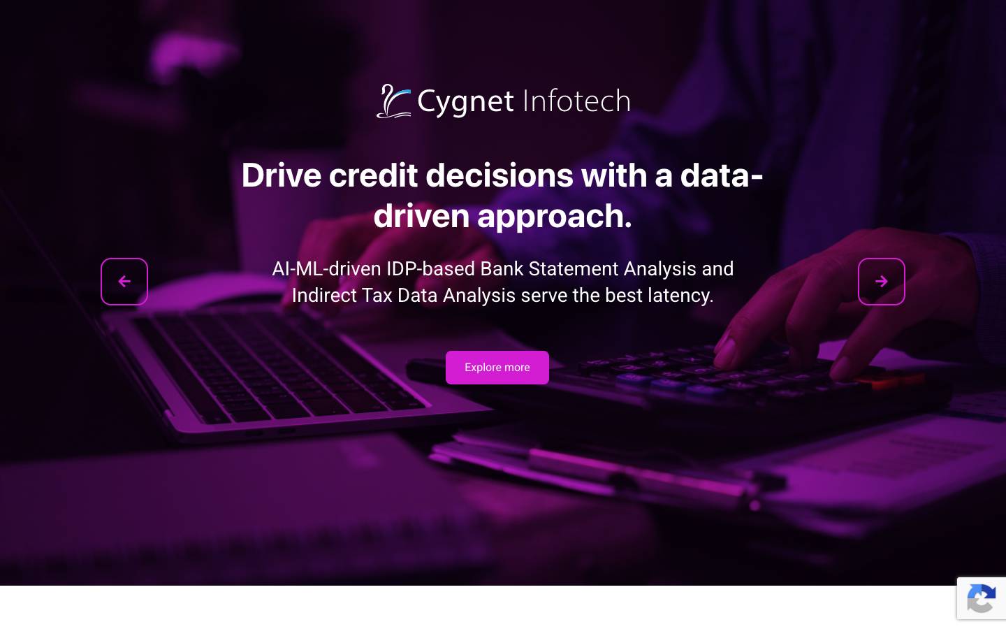 Cygnet Infotech's homepage, as read on Oct 2, 2026