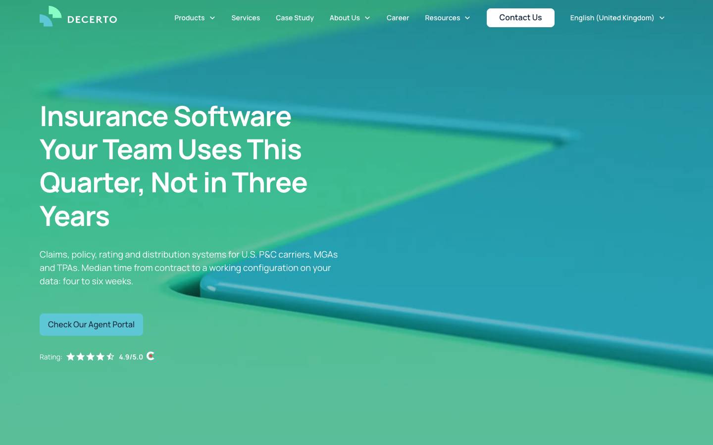 Decerto's homepage, as read on Oct 2, 2026