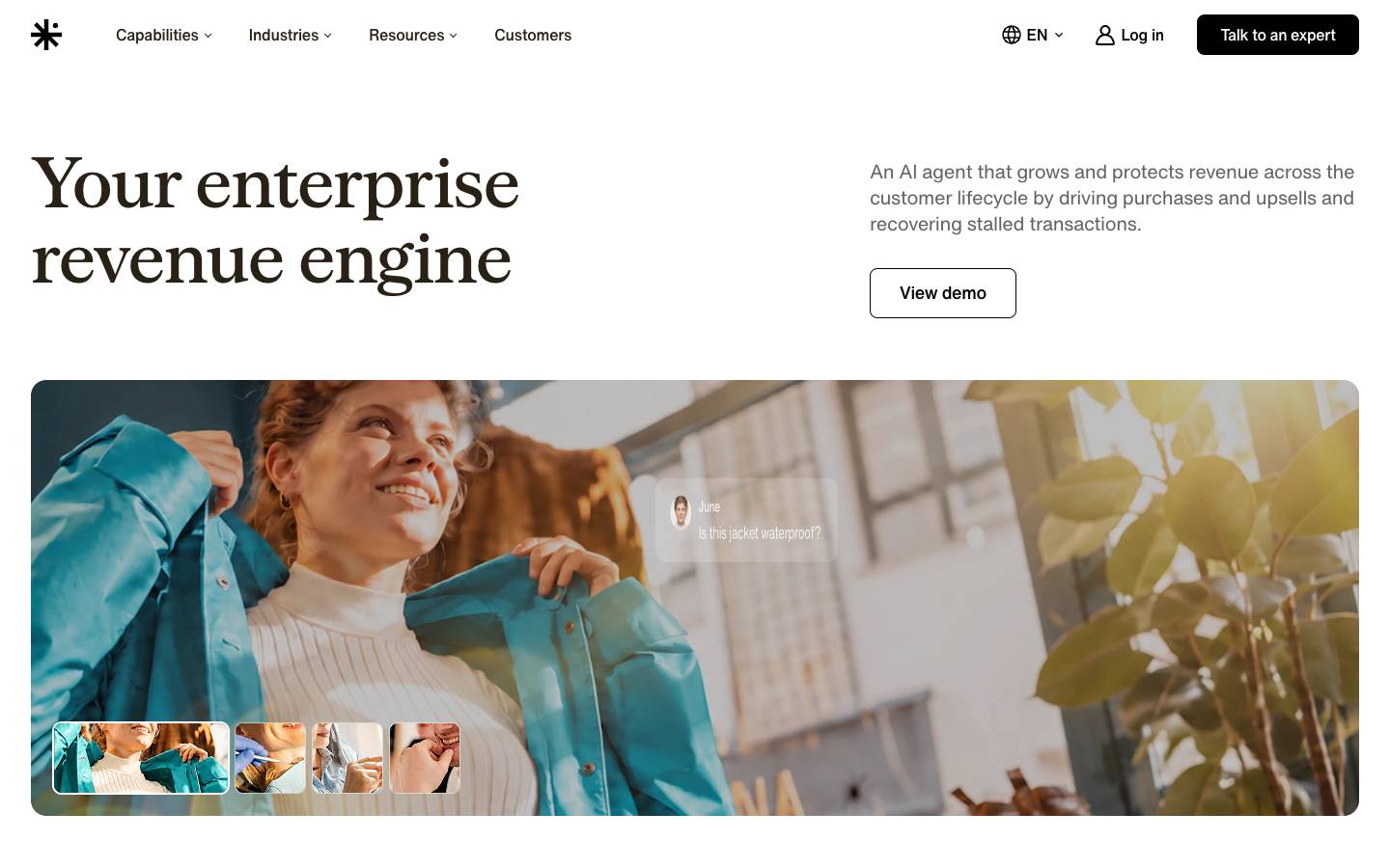 Delight AI's homepage, as read on Oct 2, 2026