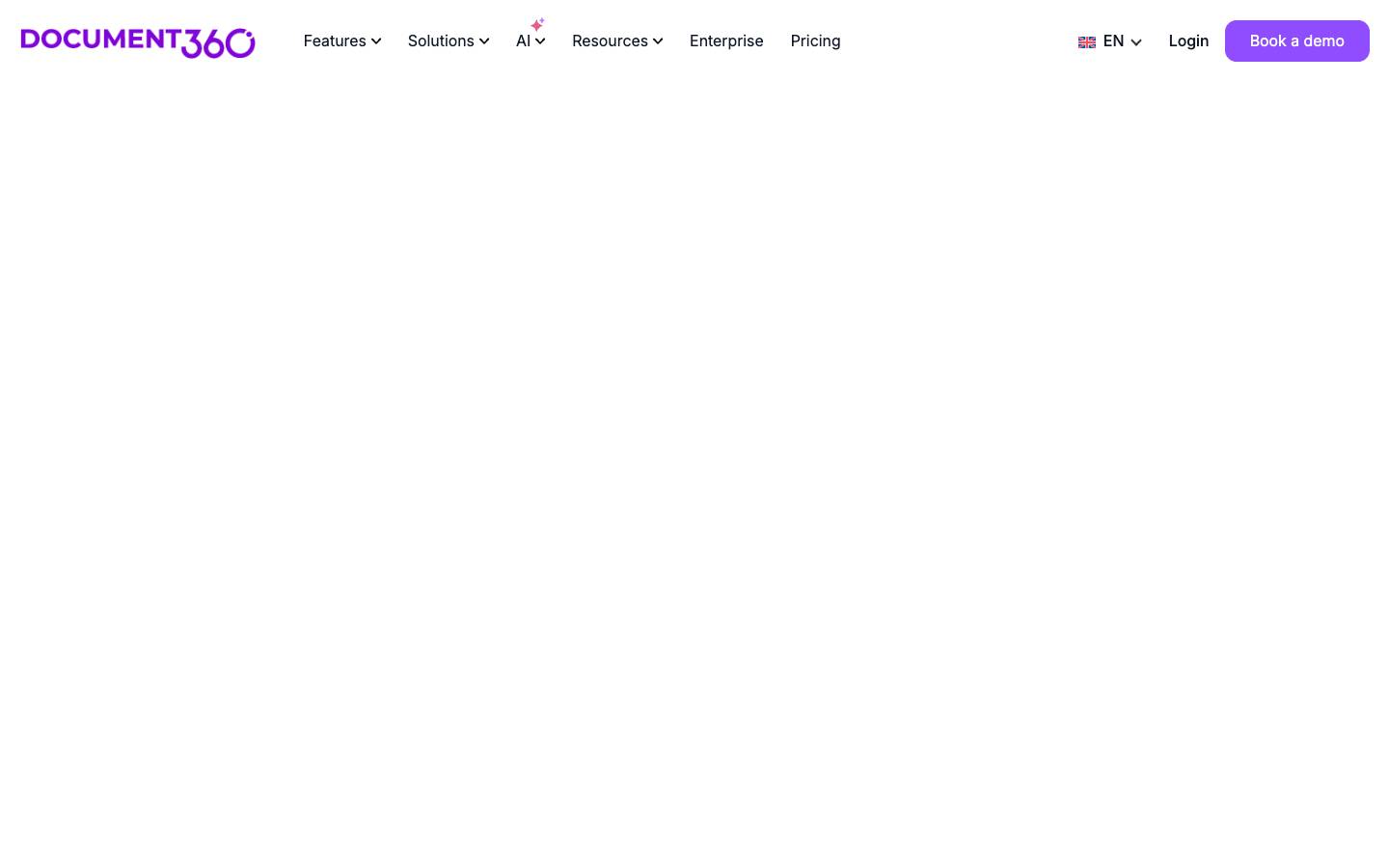 Document360's homepage, as read on Oct 2, 2026