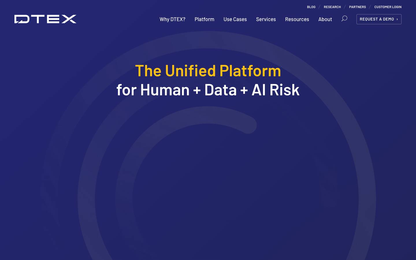 DTEX's homepage, as read on Oct 6, 2026