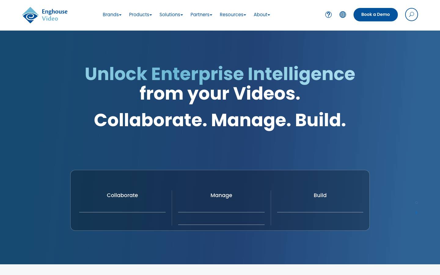 Enghouse Video's homepage, as read on Oct 2, 2026