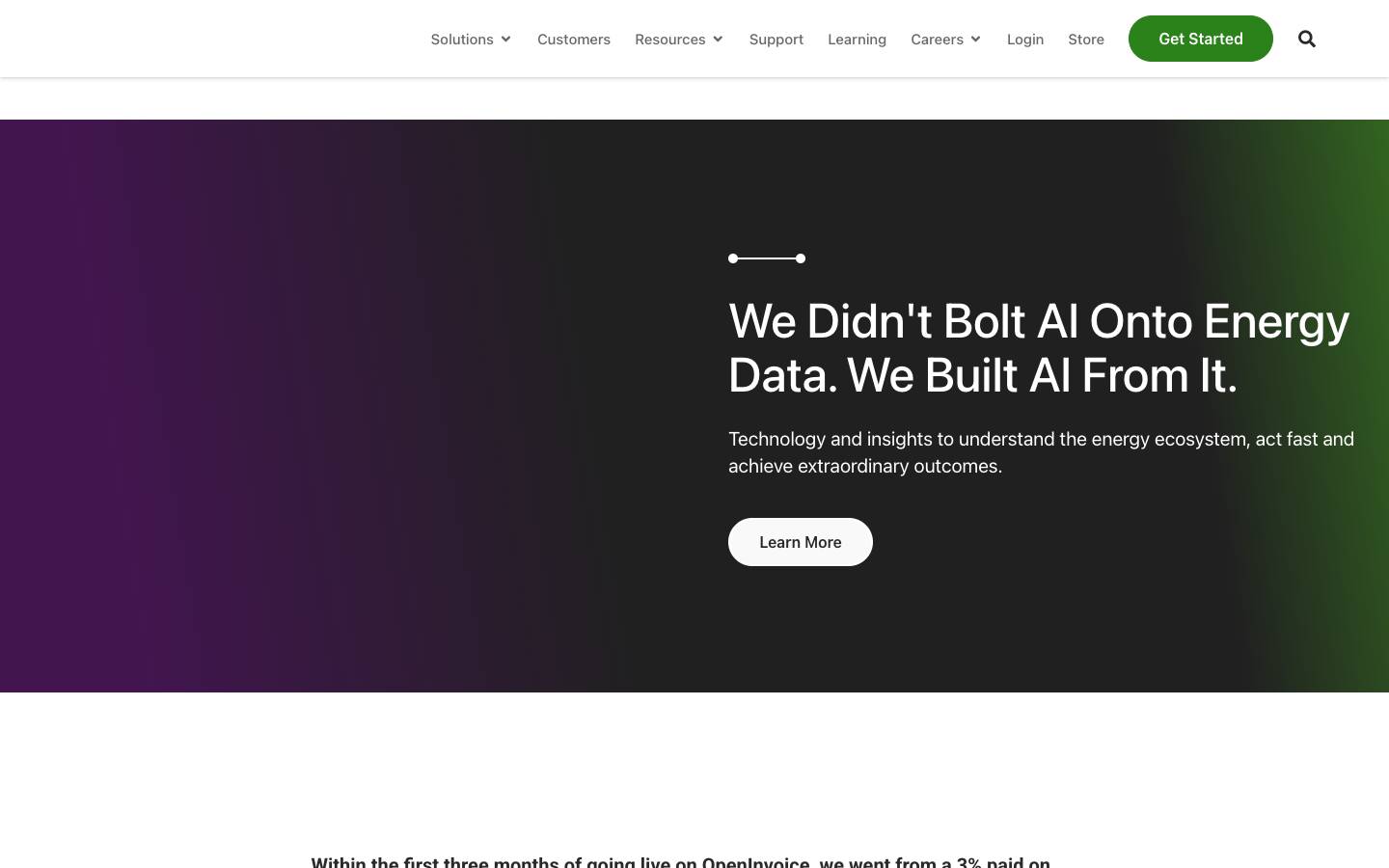 Enverus's homepage, as read on Oct 2, 2026