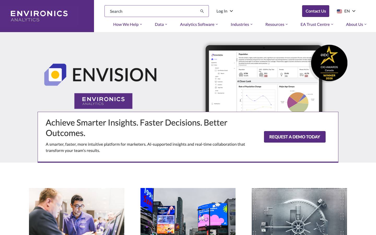 Environicsanalytics's homepage, as read on Oct 2, 2026