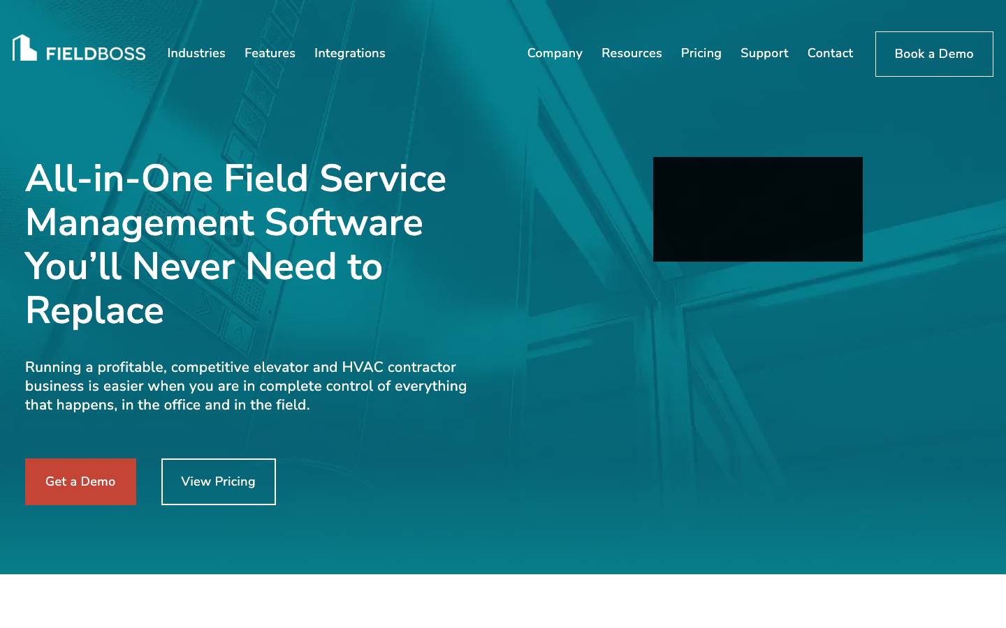 FIELDBOSS's homepage, as read on Oct 2, 2026