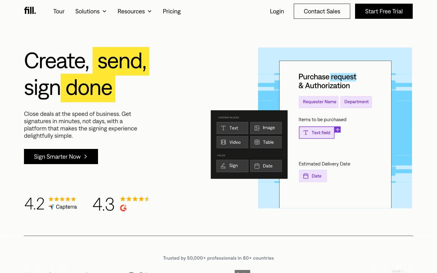 Fillhq's homepage, as read on Oct 2, 2026