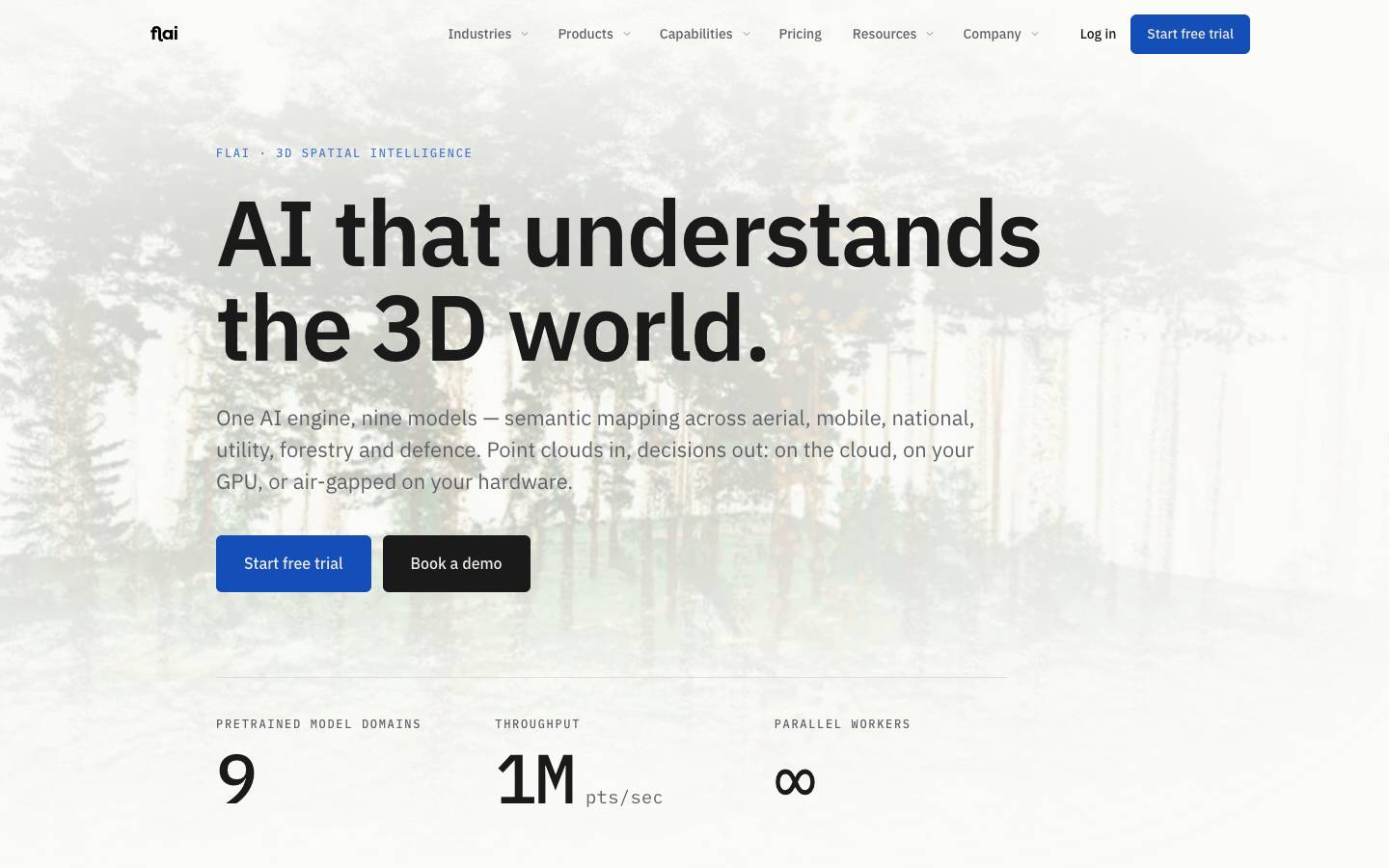 Flai's homepage, as read on Oct 2, 2026