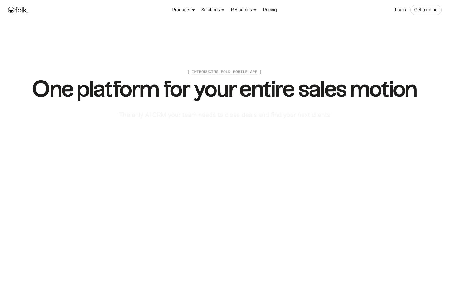 folk's homepage, as read on Oct 6, 2026