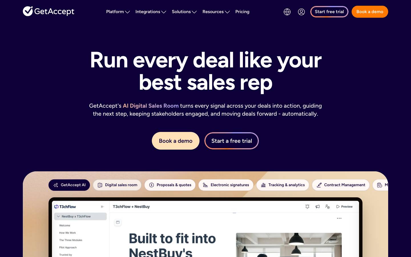 GetAccept's homepage, as read on Oct 2, 2026