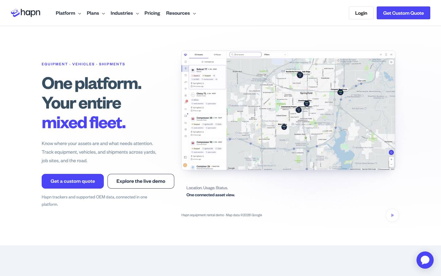 Gethapn's homepage, as read on Oct 2, 2026