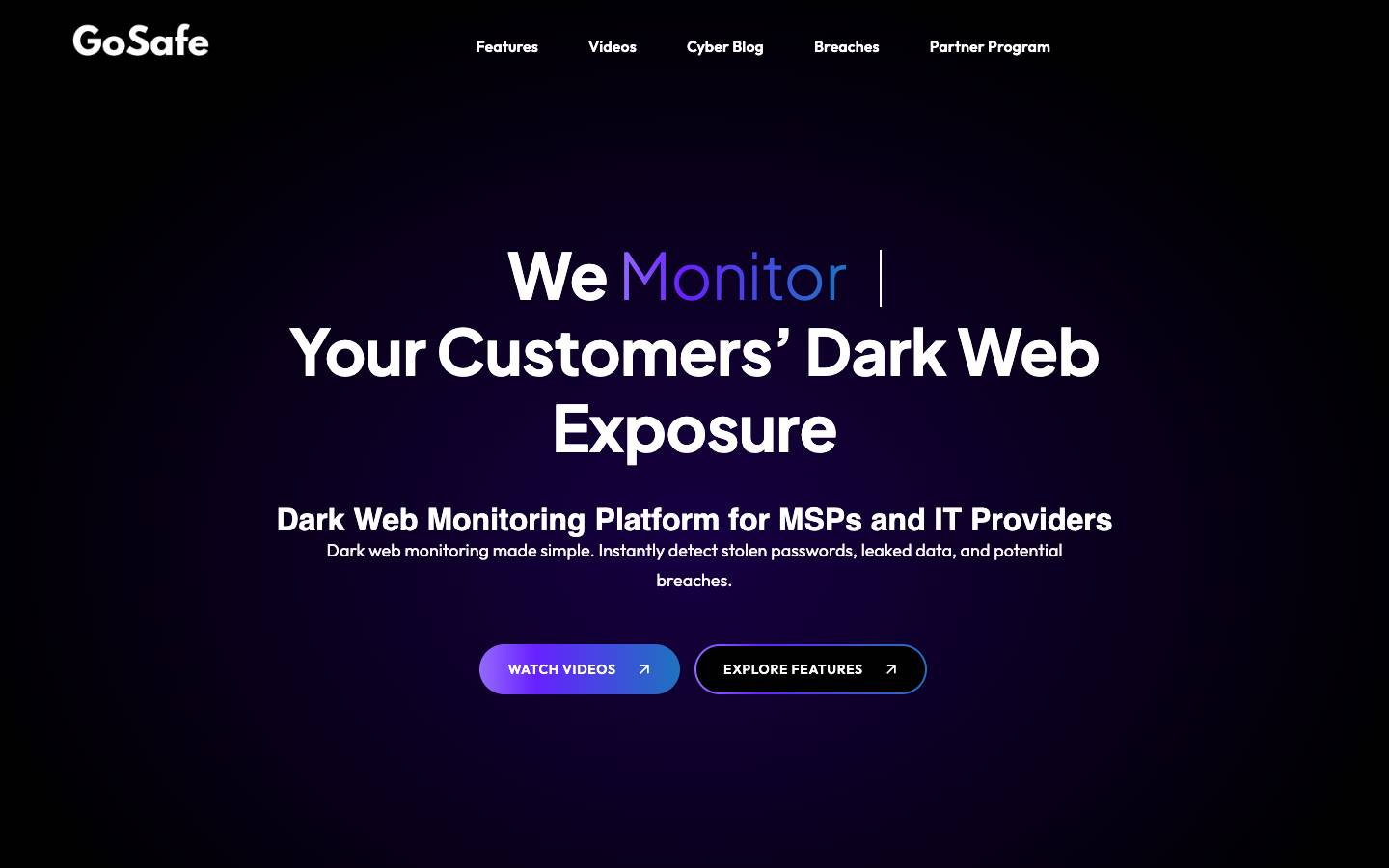 GoSafe's homepage, as read on Oct 2, 2026
