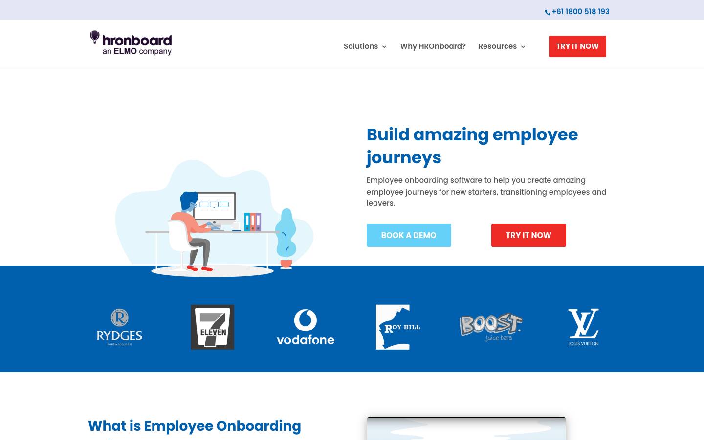HROnboard's homepage, as read on Oct 2, 2026