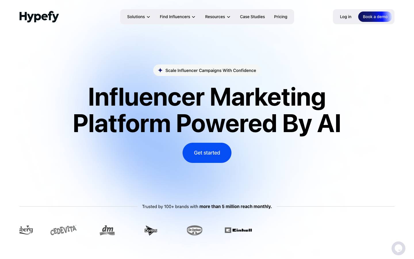 Hypefy's homepage, as read on Oct 2, 2026