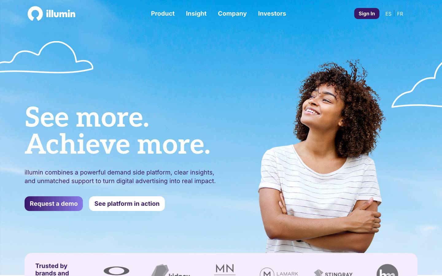 illumin's homepage, as read on Oct 2, 2026