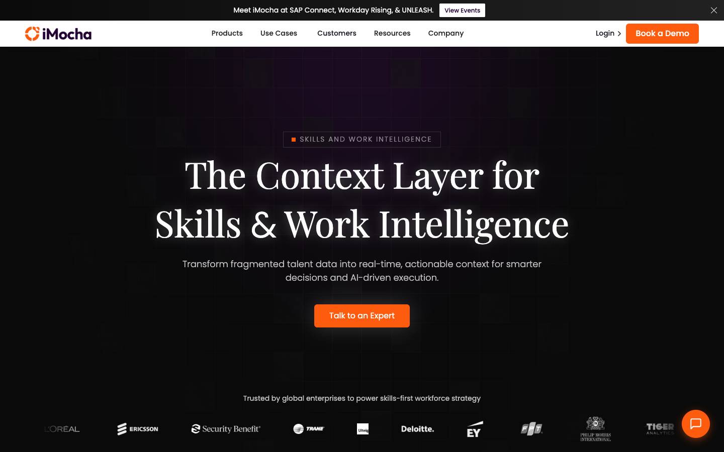 iMocha's homepage, as read on Oct 2, 2026