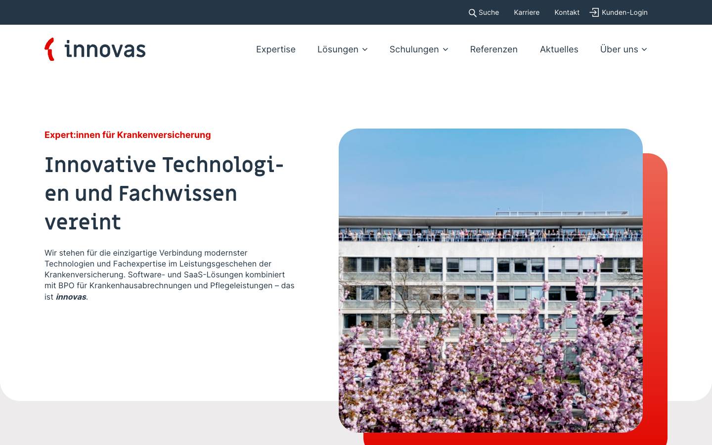 innovas's homepage, as read on Oct 2, 2026