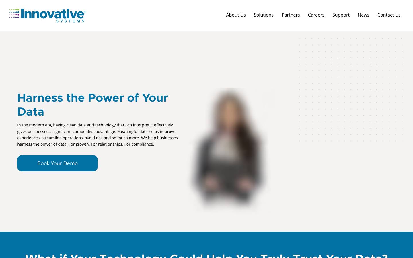 Innovative Systems's homepage, as read on Oct 2, 2026