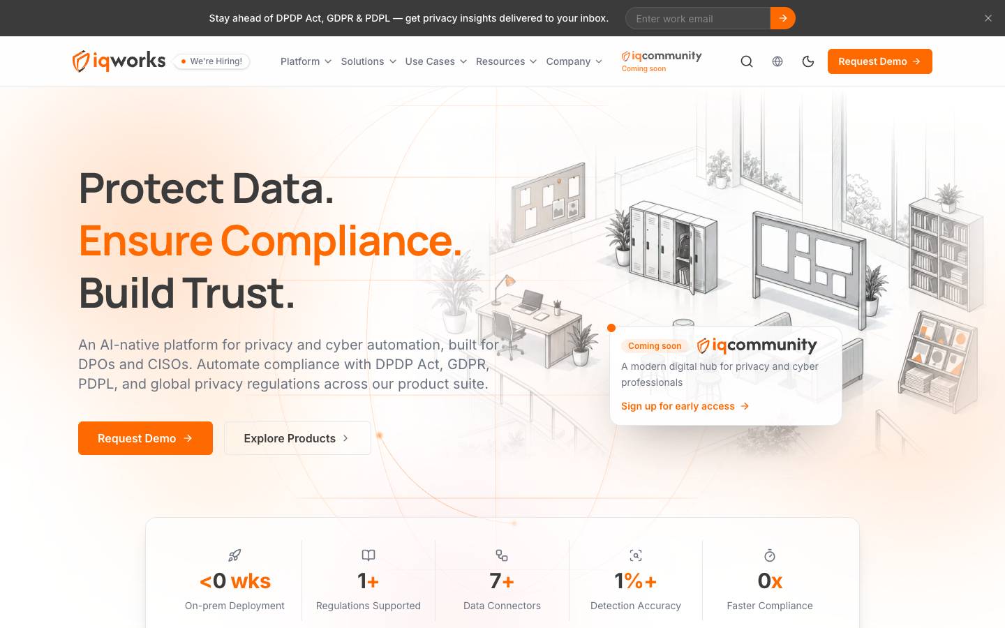 IQWorks's homepage, as read on Oct 2, 2026