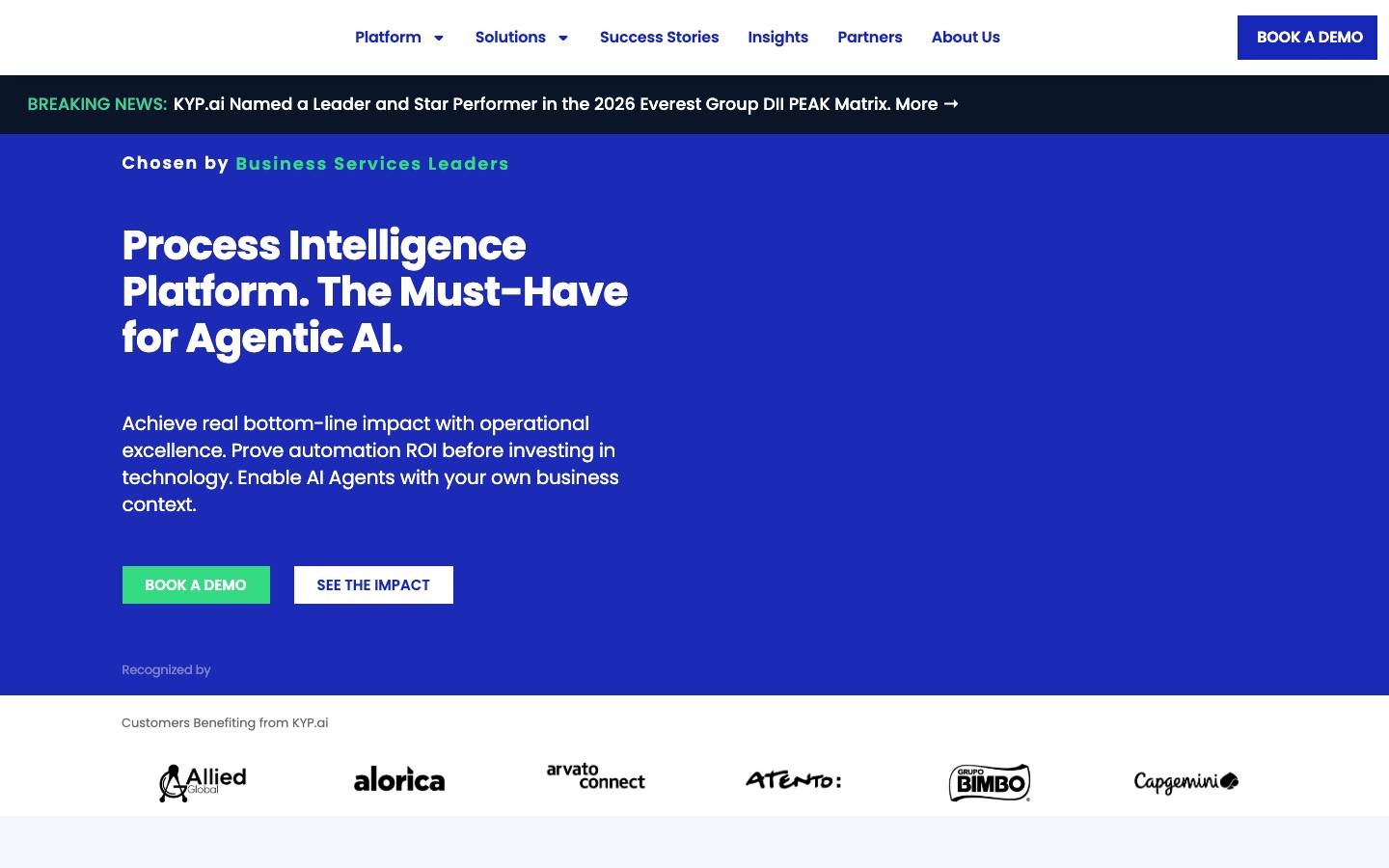 KYP.ai's homepage, as read on Oct 2, 2026
