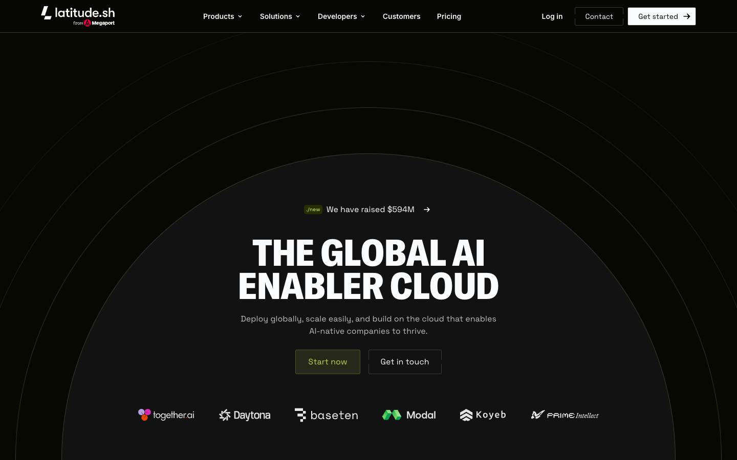 Latitude.sh's homepage, as read on Oct 2, 2026